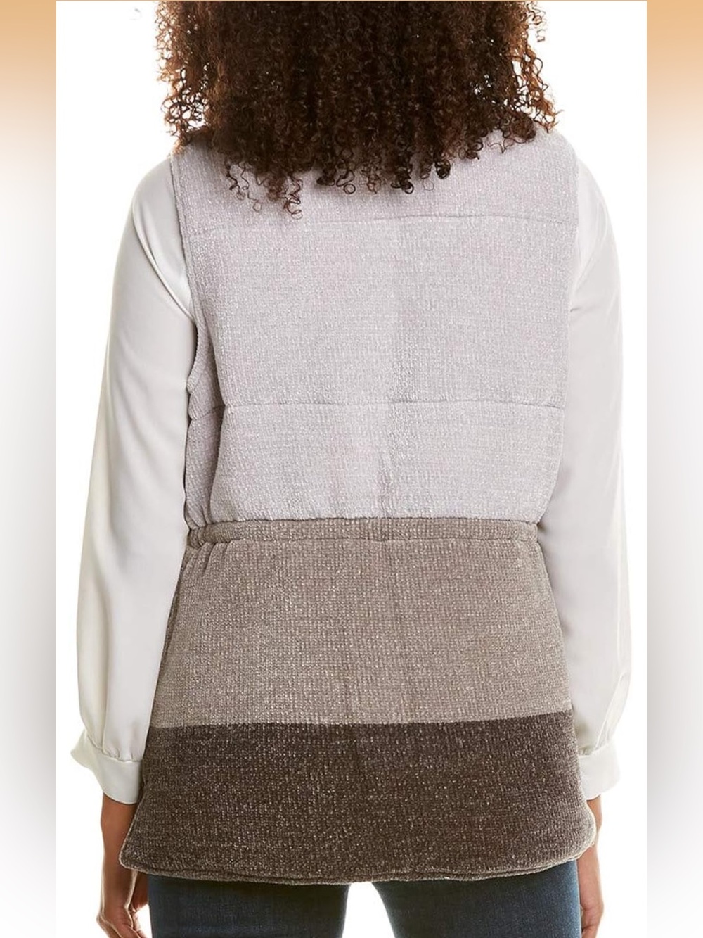 🆕 NIC+ZOE Reversible Gray Puffer Vest - Picture 2 of 10